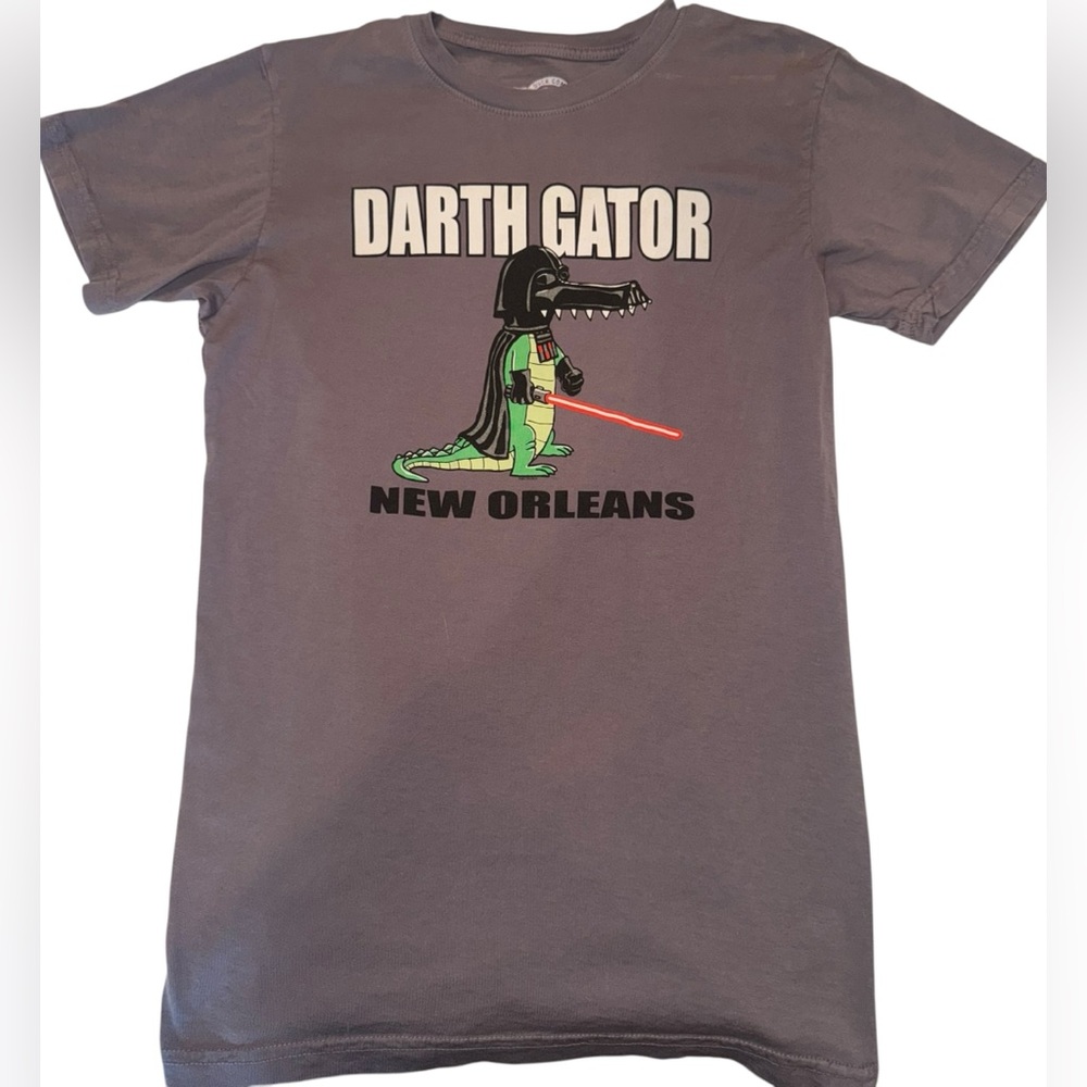 NOLA Darth Gator New Orleans T-Shirt NWOT
